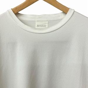 MACKINTOSH PHILOSOPHY MACKINTOSHPHILOSOPHY シアサッカー Tシャツ 半袖 白 ホワイト 52 XL位 H1P45-733-01