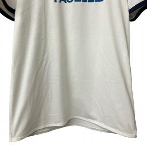 THE NORTH FACE ロゴ トリム Tシャツ 半袖 白 紺 ホワイト ネイビー XL NT11370