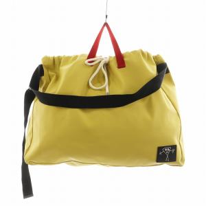 ハンドバッグ ショルダーバッグ ロゴ 黄 イエロー /AN6 GY41