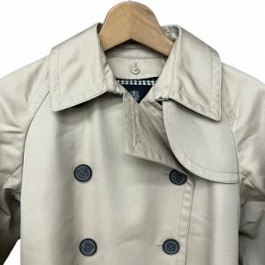 Aquascutum ミニマル トレンチコート ライナー付き ベージュ 6 5003250081-83