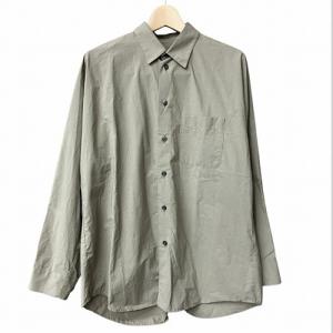 25SS STREAMLINE SHIRT ストリームライン シャツ カーキ 2 HP51FJ317