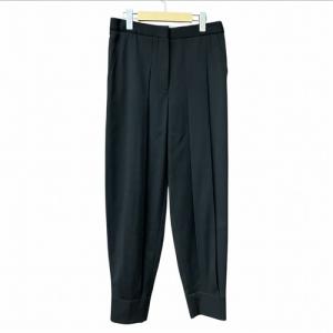 20AW ウール タック アンクルパンツ 黒 ブラック 38 M位 GY41