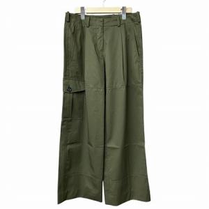 ワイド カーゴ パンツ カーキ 36 1I-PA007-C0978 GY41