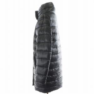 HERNO PRODUZ LAVJAP ダウンコート ロング丈 スタンドカラー アウター 40 黒 ブラック PI0168D-12017-9300