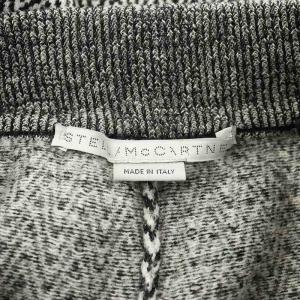 STELLA McCARTNEY ニットパンツ ジョガーパンツ ヘリンボーン グレー /AN1 GY41