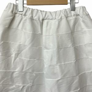 BLACK COMME des GARCONS 23SS チェック織り サルエル ペンギンパンツ ホワイト S 1K-P011 AD2022