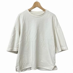 カットオフ スウェット 半袖 アイボリー S GY41
