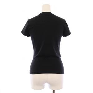 MOSCHINO ポパイ POPEYE Tシャツ カットソー 半袖 クルーネック イラスト ロゴ プリント スパンコール