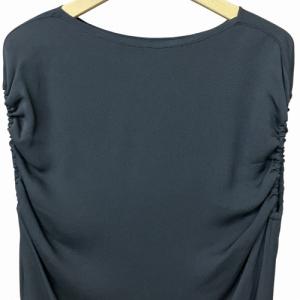 Maison Margiela シルク ノースリーブ ワンピース ドレス 黒 ブラック 38 51CT041840306 GY41