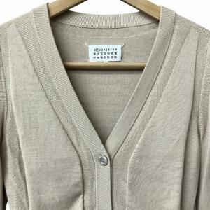 Maison Margiela 13SS コットン カーディガン ベージュ S51HA0427