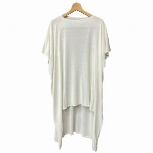 11SS 変形 レーヨン ニット セーター アイボリー S S31HA0403 GY41