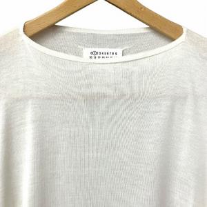 Maison Margiela 11SS 変形 レーヨン ニット セーター アイボリー S S31HA0403 GY41