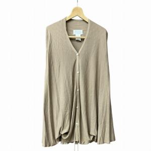 12SS シルク混 ノースリーブ カーディガン ベージュ M S31HA0479 GY41