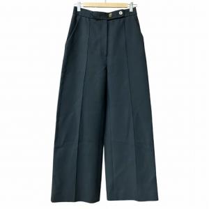 ワイド パンツ 黒 ブラック 2 M位 GY41