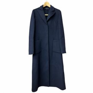 ウール チェスターコート 紺 ネイビー 2 GY41