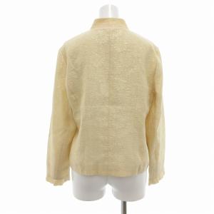 Chloe ヴィンテージ ジャケット シルク混 ジャガード 40 ベージュ系 /UO GY41