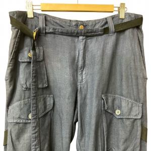 & DOLCE&GABBANA VINTAGE カーゴパンツ リネン混 50