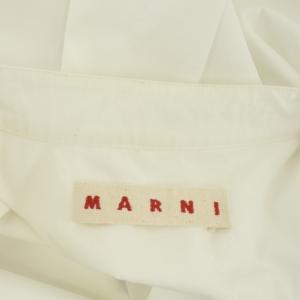 MARNI 21AW スモールチップカラーシャツ 38 ホワイト