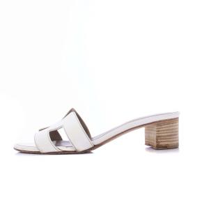 HERMES オアジス サンダル 36.5 ホワイト