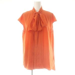 Vera ブラウス ボウタイ 40 オレンジ 44707