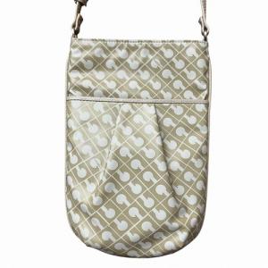 総柄 ショルダーバッグ サコッシュ ベージュ