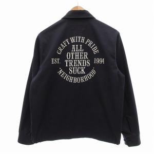 NEIGHBORHOOD 18SS EC-JKT ジャケット ブルゾン M 紺 ネイビー 181SPNH-JKM01 /UO
