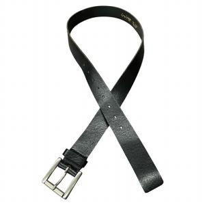 Yohji Yamamoto POUR HOMME 16SS カウレザーベルト カウハイド ブラック HO-F11-760