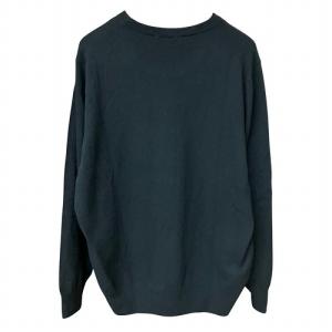 LEMAIRE クルーネック ニット セーター ブラック M TO1083 LK1014