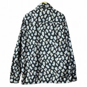 Acne Studios レオパード柄 ナイロン ジャケット 紺 ネイビー 50 MERICK P PSS16 AA