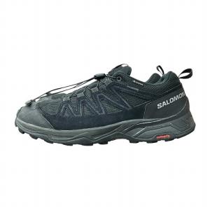 Salomon X WARD LEATHER GTX GORE-TEX ゴアテックス スニーカー 黒 ラック 27.0cm