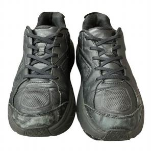 HOKA ONE ONE M BONDI LTR WIDE ボンダイ ワイド レザー スニーカー 黒 ブラック 26.5cm F27219J