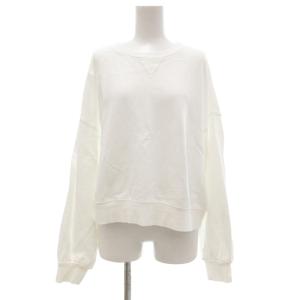 ショートボリュームスウェット トレーナー F 白 ホワイト 112052766301-01 /JS