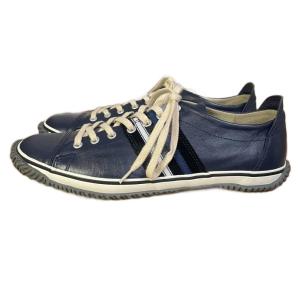 SPINGLE MOVE スニーカー シューズ レザー サイドライン SP19824052 L 紺 ネイビー