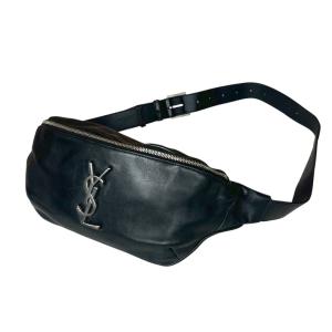 クラシックモノグラム ベルトバッグ ブラック PLB590076