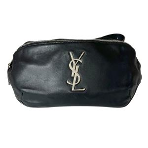 SAINT LAURENT PARIS クラシックモノグラム ベルトバッグ ブラック PLB590076