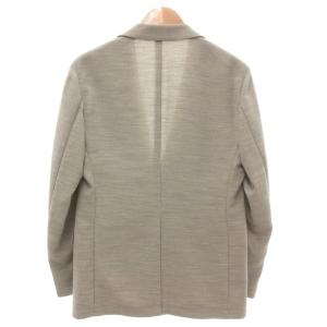 UNITED ARROWS タグ付き ドビー 2ボタンジャケット ブレザー 2B ノッチドラペル M ベージュ 6122-699-0221-2350