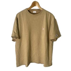 20SS ビッグカットオフスウェットクルー Tシャツ M ベージュ C8-K007