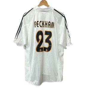 adidas  2004?05年 レアルマドリード ユニフォーム 23 beckham スポーツウェア ゲームシャツ