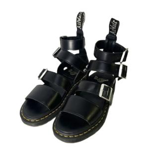 ×rick owens コラボ レザーストラップサンダル UK6.5 ブラック