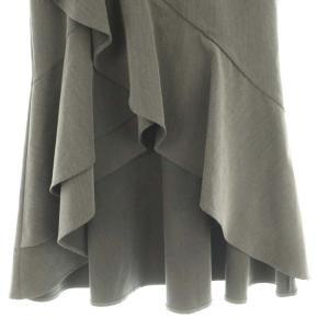 SNIDEL タグ付き 24AW ラッフルマーメイドティアードスカート フレア マキシ ロング SWFS245041