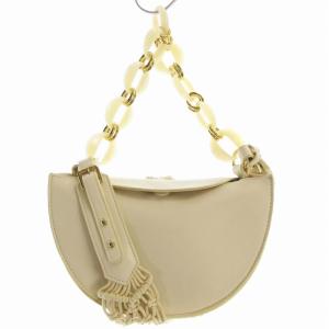 ショルダーバッグ ハンドバック レース 2WAY アイボリー /RO