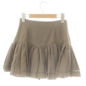 SNIDEL 24AW コットンライクフリルスカショーパン ギャザースカート マイクロミニ SWFP245116 0