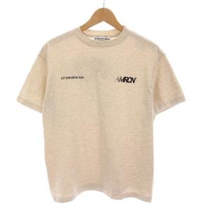 AMERICANA CITY GYM AMERICANA Tシャツ カットソー 半袖 ナチュラル グレージュ /YM