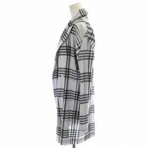 PLEATS PLEASE ISSEY MIYAKE ISSEI MIYAKE テーラードジャケット チェック柄 プリーツ