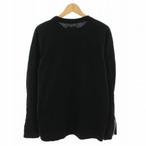 sacai コットンロングスリーブTシャツ Cotton L/S T-Shirt ロンT カットソー クルーネック