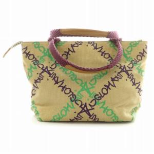 Vivienne Westwood アングロマニア ハンドバッグ ベージュ グリーン