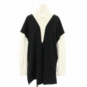 22AW カットレイヤードプルオーバー CUT-LAYERED PULLOVER カットソー ハイネック