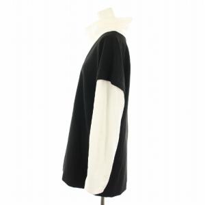 ENFOLD 22AW カットレイヤードプルオーバー CUT-LAYERED PULLOVER カットソー ハイネック