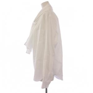COMME des GARCONS セーラー長袖シャツ ブラウス S ホワイト GIRL NJ-B008