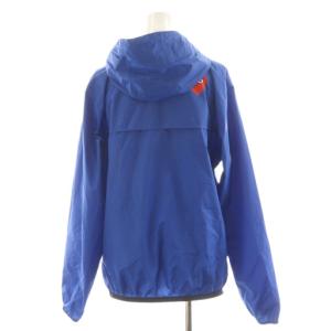 PLAY Comme des Garçons × KWAY アノラック パーカー プルオーバー ハーフジップ ロゴ ハート ナイロン S 青 ブルー